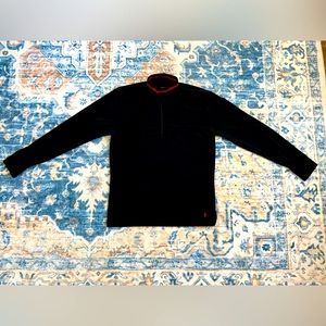 Like new Ralph Polo Lauren ¼ zip long sleeve in black. Size S. Very comfy.